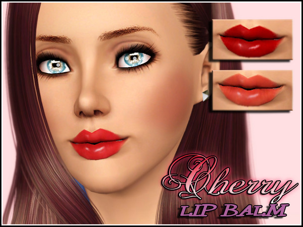 Sims 3 — Cherry lip balm by CherryBerrySim — New lip balm for your sims! _____________________________________________