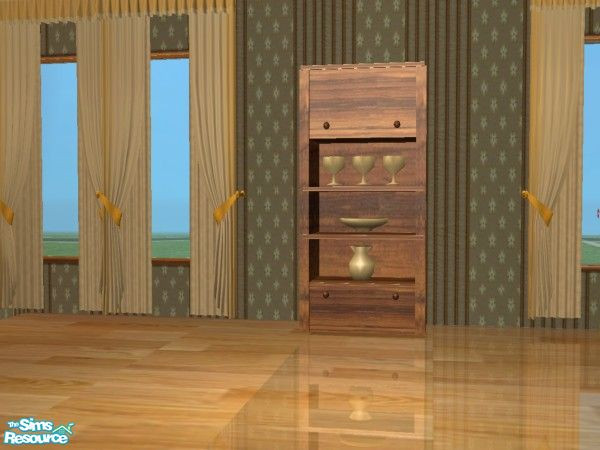Sims 2 — Prestige Living-TC60 - Shelves by MysticVelvet — This is a recolor of my Prestige Living Mesh Set, you will need