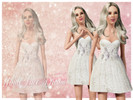 Sims 3 — White Lace Dream by Vintage2 — A gorgeous white lace dress for your sims!
