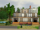 Sims 3 — Dawson Estate 4 Bed 2 Bath by lsierra2 — Dawson Estate brandishes a modern mixed with traditional style design