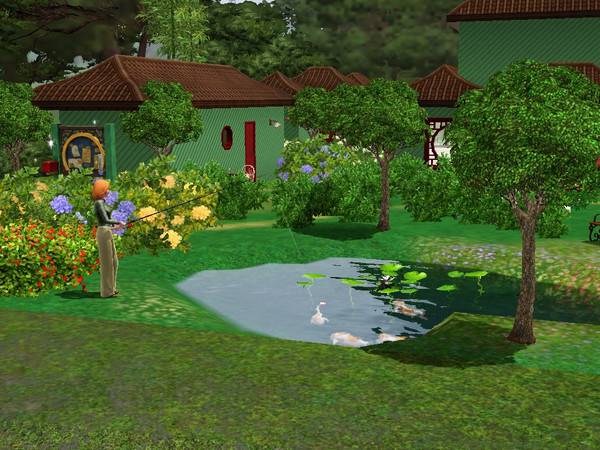 Sims 3 — Shang-lins by tammysacornishpixie — Come and enjoy a stay at the new base camp Shang-lins. Here we offer single,