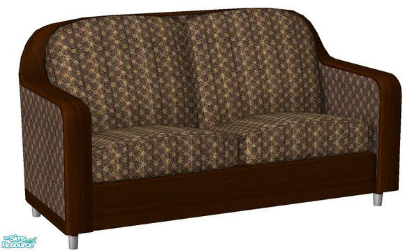Sims 2 — Bear\'s Lodge Love Seat by RhondaBlonda — 
