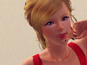 Sims 3 — Glamorous Stretched Eye Liner by Yuu by YuuNyuu2 — This is a glamorous eye liner I made from a picture I found