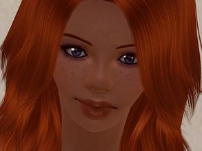 Sims 3 — Cutie Points Eye Liner by Yuu by YuuNyuu2 — This is a small stretched and natural eye-liner that include a