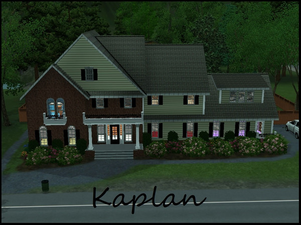 Sims 3 — Kaplan by slsaul — Delightful family home with swimming pool. Comes with 4 bedrooms and 4 bathrooms. Also