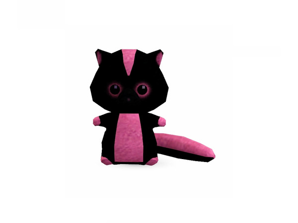 Sims 3 — Brown Cherry Small Badger by Flovv — A cute decorative toy for your sims.