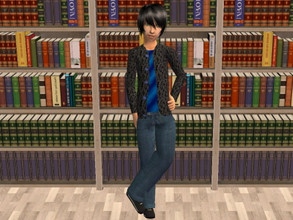 Sims 2 — Boys 3P Outfit Set - blkblu by zaligelover2 — A 3-piece outfit for boys.