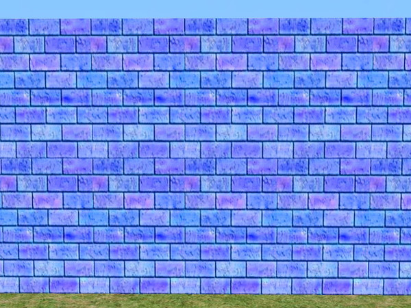Sims 2 — Bright Skybrick Set - ocean by zaligelover2 — Bright bricks to create your walls.