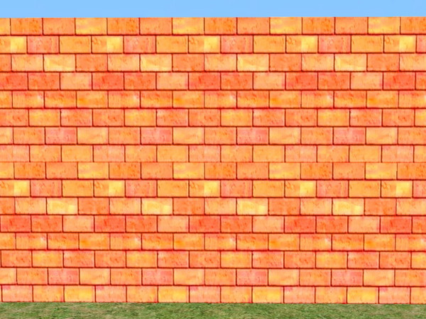 Sims 2 — Bright Skybrick Set - sunburst by zaligelover2 — Bright bricks to create your walls.