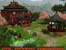 Sims 3 — China 'Red Dragon' Vacation Home by NNNsims2 — Comfortable Chinese Vacation Home from World Adventures addons.