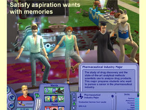 Sims 2 — New University Major:  Pharmaceutical Sales by eliseluong2 — 