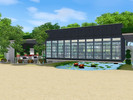Sims 3 — The Jade Lounge by lbvamp — Built at 59 Paradise Circle in Sunlit Tides, The Jade Lounge is a modern restaurant