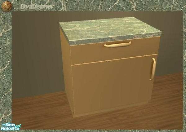 Sims 2 — Murano Mono Roma - Counter03  plain by Eisbaerbonzo — Counter 3 in plain light brown to fit best to the
