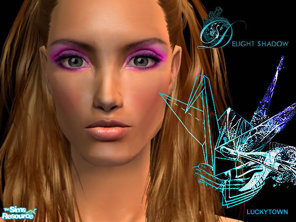 Sims 2 — Delight Eyeshadow - Lucky Town by 06bek — 
