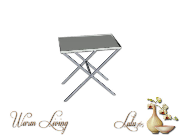 Sims 3 — Warm Living End Table by Lulu265 — Part of the Warm Living Set Fully CAStable Made by Lulu265 for TSR. Please do