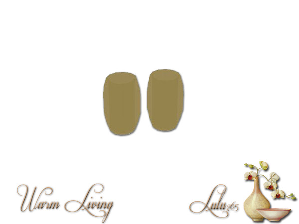 Sims 3 — Warm Living Decor Vases by Lulu265 — Part of the Warm Living Set Fully CAStable Made by Lulu265 for TSR. Please