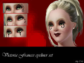 Sims 3 — VictoriaFrancesEyeliner04_T.D. by Sylvanes2 — Victoria Frances eyeliner 04 of the set.