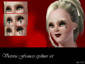 Sims 3 — VictoriaFrancesEyeline02_T.D. by Sylvanes2 — Victoria Frances eyeliner 02 of the set.