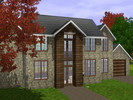 Sims 3 — Modern Family Home by Kayleekins2 — This modern home two stories with 3 bedrooms, one bathroom and an open