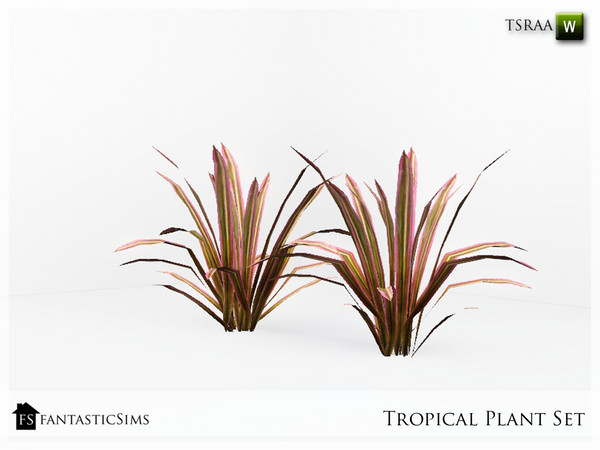 Sims 3 — Tropical Long Grass Pink  FS by fantasticSims — Tropical Long Grass Pink FS fantasticSims TSR 2013 TSRAA Please