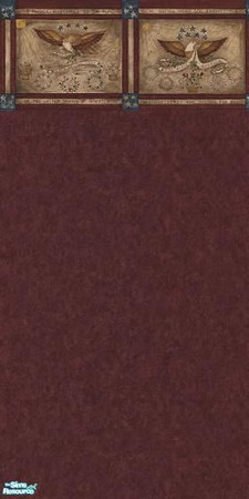 Sims 2 — Eagles by devoted2rusty — Perfect for a library or formal dinningroom.