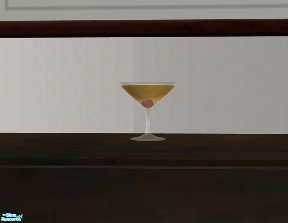 Sims 2 — PB Bar - Cocktail Metaxa by ShinoKCR — 