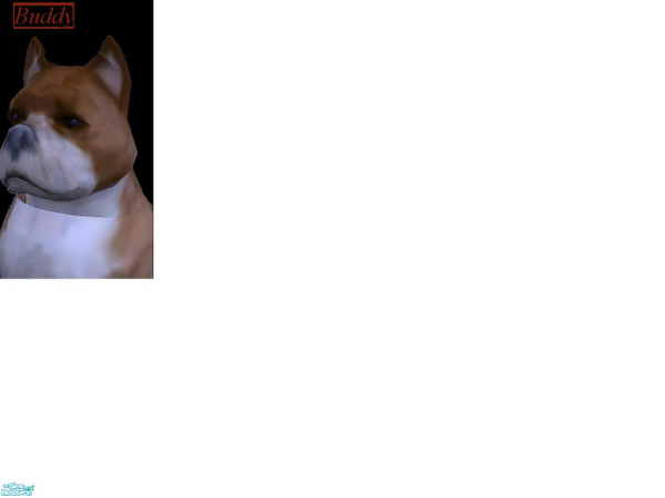 Sims 2 — Buddy by hacc2258 — Yes his head is a little bigger than most dogs but so is his heart. Buddy loves toddlers,
