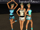 Sims 3 — Inspirational Patterns 1 by LostButNotForgotten2 — Inspirational patterns Set 1.... I guess Live and Believe are
