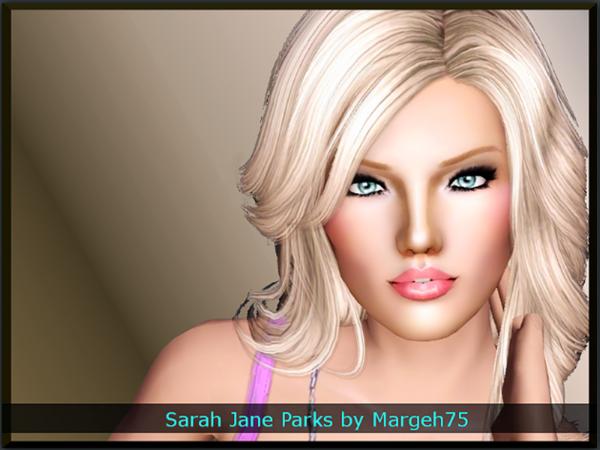 Sims 3 — Sarah Jane Parks by Margeh-75 — S.J Parks as promised i bring you the model of my makeups! on here she looks