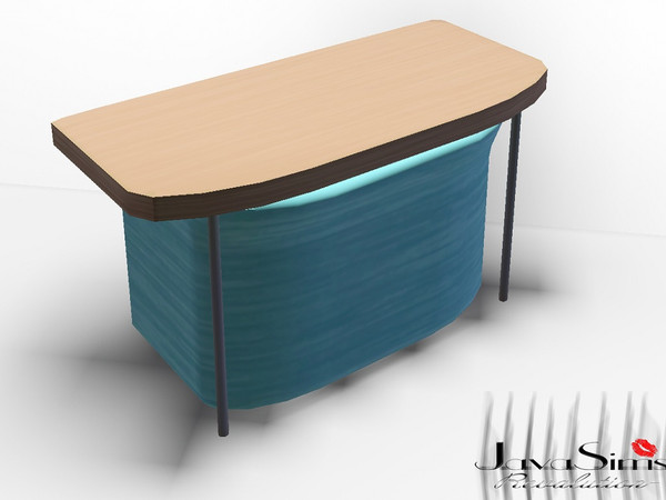 Sims 3 — Sweet Sugar Bedroom Set- Desk by Ursidxe — Something for everyone in the household, with the smooth wooden