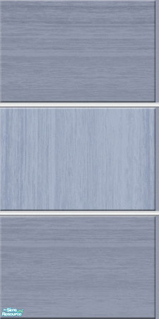 Sims 2 — Studio K Wood 11 - Slate Blue by StudioKhagerks — 