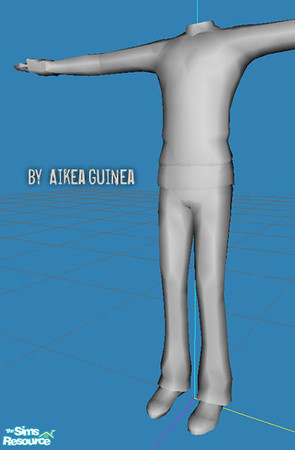 Sims 2 — Sweater and Sneakers for Adult Males - Mesh AG114 by aikea_guinea — Base game compatible. Recolors welcome.