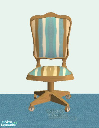 Sims 2 — Calli_TC73_Chez Moi Desk Chair by Callisto149 — The beautiful chez moi bedroom done in the pretty, feminine,