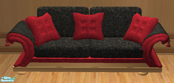 Sims 2 — Modern Saga Sofa by H3wwy — A contemporary take on the classic Saga living room. Thank you to Sims2Artists for
