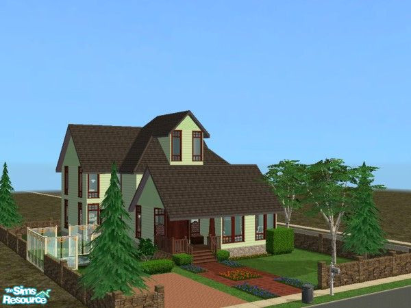 Sims 2 — 14 Side View Road by R.Quest — Nice fully furnished home with a little bit of everything for your Simmies, No CC