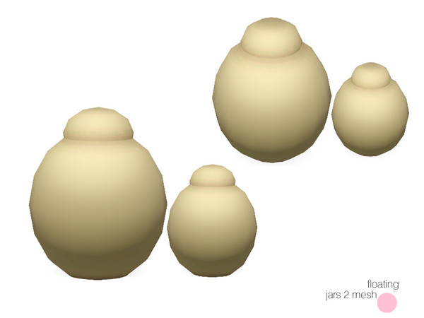 Sims 3 — Floating Jars 2 Mesh by DOT — Floating Jars 2 Mesh by DOT of The Sims Resource
