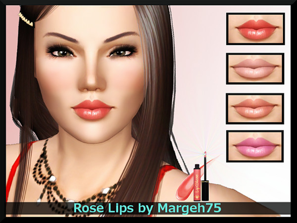 Sims 3 —  by Margeh-75 — -a nice shine lipstick -suits all shades and opacities -Adjust shine -recolourable channels 3