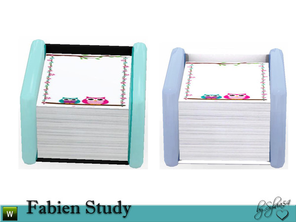 Sims 3 — Fabien box3 study by sylvia54 — Fabien box3 study created by sylvie54 @TSR