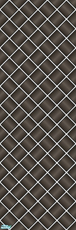 Sims 2 — Studio K Fortyfive - Simple Black by StudioKhagerks — Can be found under Tile and can be purchased for 3