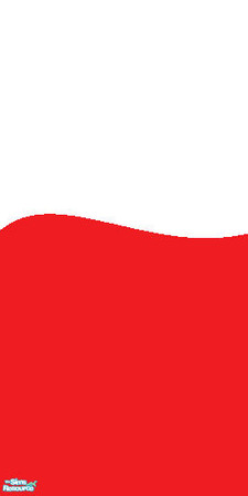 Sims 2 — Colour Waves Paint Set -Red by sakravy — Colour Waves Paint Set featured red pattern.Modern in style.