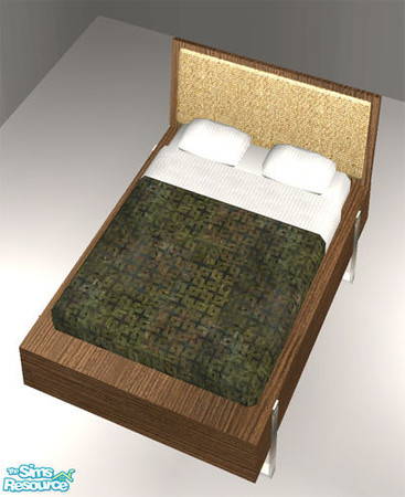 Sims 2 — Oriental Bedding Set 1  - 4 by agaliha5 — A set of 11 beddings for your sim\'s beds. These are perfect for your