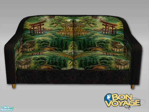 Sims 2 — Loveseat Cushions - 03 by Shakeshaft — Part of a set of recolours of the new Bon Voyage Loveseat and Armchair,