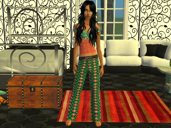 Sims 2 — 20 AF PJs Set - lprdgrngator by zaligelover2 — Sleepwear for AF. Mesh by Sims2sisters.