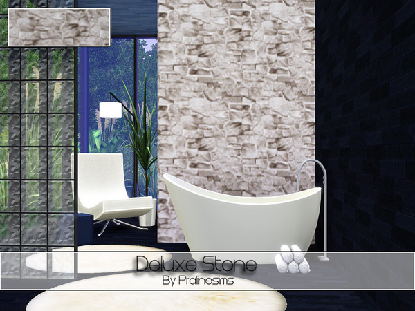 Sims 3 — Deluxe Stone  by Pralinesims — By Pralinesims: Masonry Category