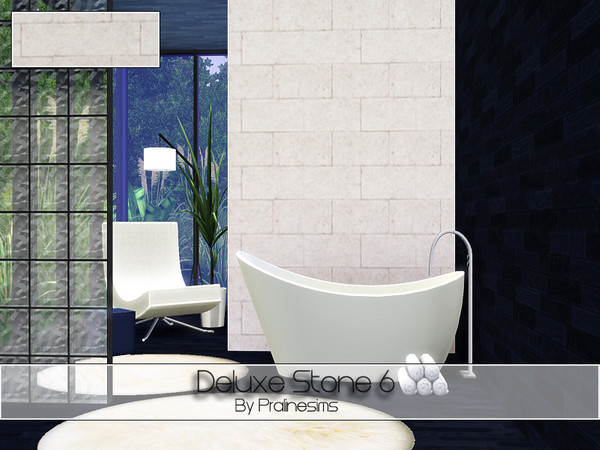 Sims 3 — Deluxe Stone 6 by Pralinesims — By Pralinesims: Masonry Category