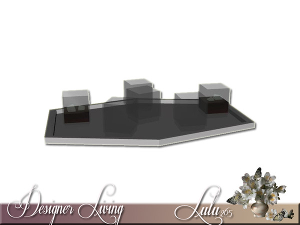 Sims 3 — Designer Living Table Decor by Lulu265 — Part of the designer Living Set Fully CAStable Made by Lulu265 for TSR.