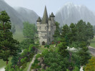Sims 3 — Mocurion`s Tower by moonginy2 — Inspired by a german fantasy novel The Daimonicon, one of the books of the dark