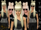 Sims 3 — Gaga Bow Hair 04 The Fame era by Osiris_Sims — Another Gaga hair! How many Littlemonsters here? ;D