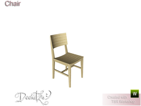 Sims 3 — Shabby Chic Dining Room Chair by deeiutza — By deeiutza @TSR