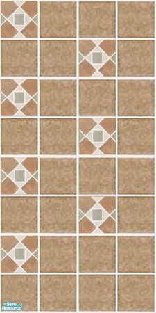 Sims 2 — Pool Wall Tile 20 by Raveena — Seasons expansion is required to change the walls and floors in swimming pools.